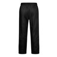 thumbnail image 7 of Men's Baggy Sweatpants Athletic Loose Wide Leg Elastic Waist Lounge Relaxed Open Bottom Joggers Pants with Pockets Black 2XL, 7 of 7