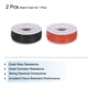 thumbnail image 3 of 22 Calibre Silicona Cable 22AWG Eléctrico Cable Trenzado Cable Flexible Estañado Cobre Cable Alta Temperatura Conexión Cable Carrete Negro y Rojo 15 m/49,2 Pies 2uds, 3 of 7