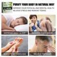 thumbnail image 3 of Natural Bamboo Charcoal Foot Patch Body Cleaning Foot Care Improve Headache Back Pain Help Sleep, 3 of 5