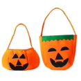 thumbnail image 1 of 2 Pcs Halloween Pumpkin Bags Multipurpose Non-woven Candy Bags For Halloween Cosmetics, Costumes And Props123, 1 of 5