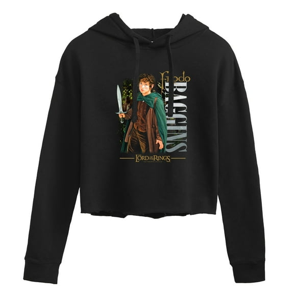 Lord of the Rings - Frodo Baggins - Womens - Cropped Hoodie