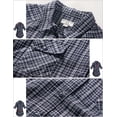 thumbnail image 3 of Matchstick Women's Long Sleeve Flannel Plaid Shirt, 3 of 5