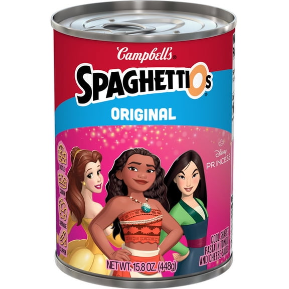 SpaghettiOs Original Disney Princess Shapes Canned Pasta