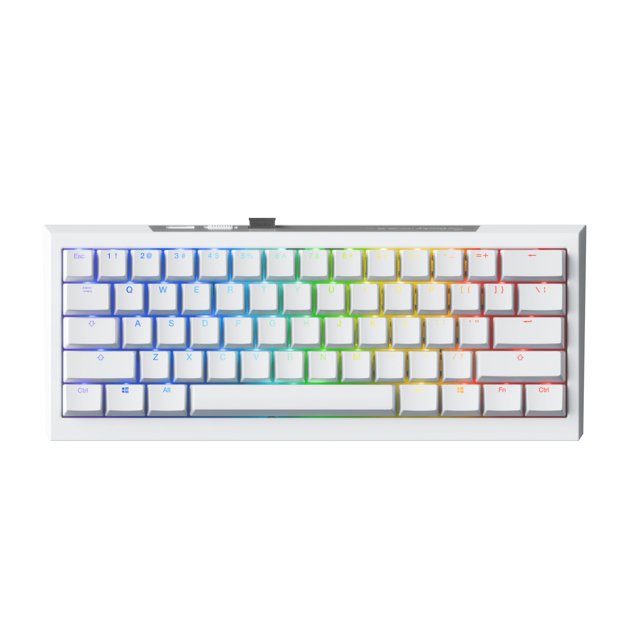 Teclado Ducky One X Mini inalámbrico 60% inductivo trimodo