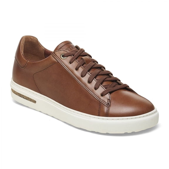 BIRKENSTOCK Unisex Bend Low Cognac Leather Sneaker Regular Width 1026177