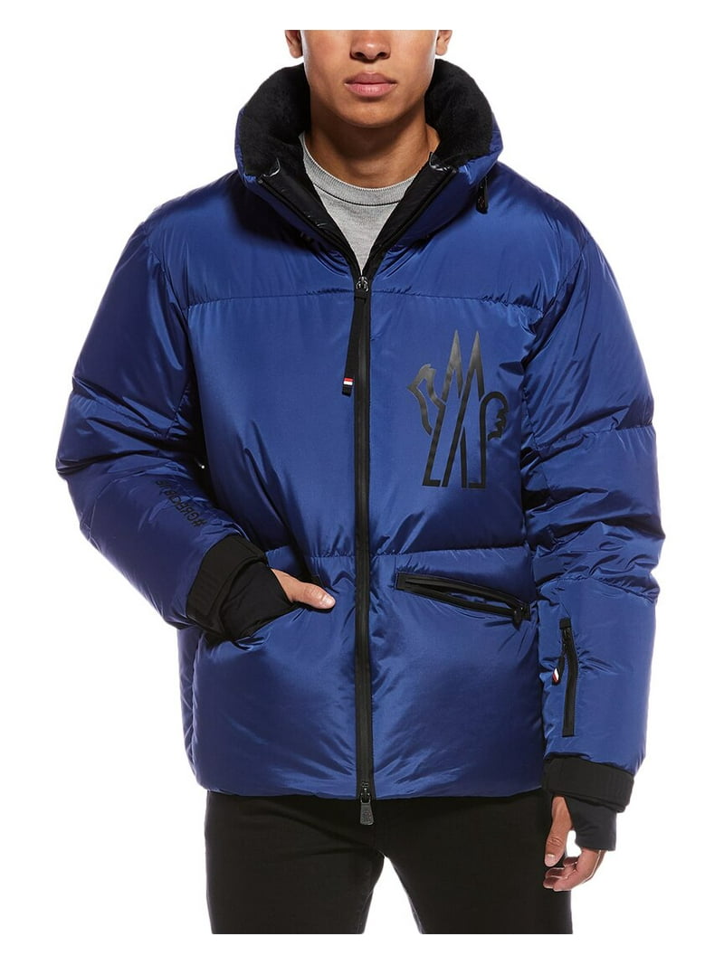 Moncler ネイビーナイロンジャケット　サイズ0 MONCLER◇ナイロンジャケット/1/ナイロン/ネイビー/無地/141-091-41156