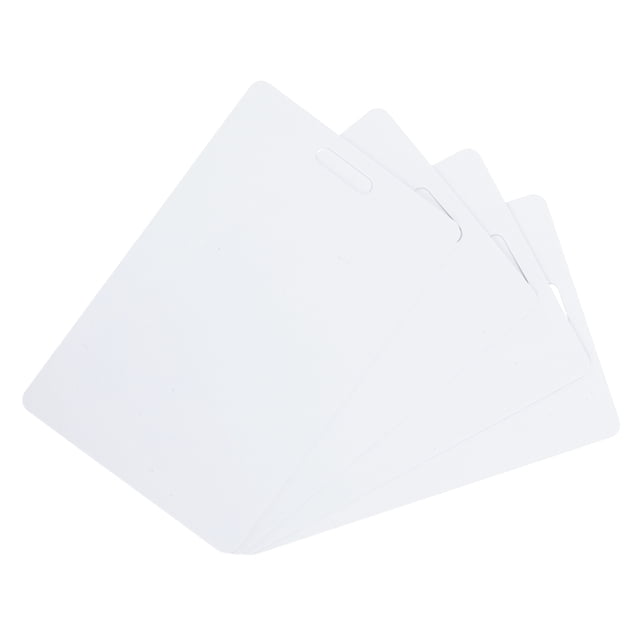 50 Pack Blank Cards 20mil ID Cards Blank Plastic Cards for ID White