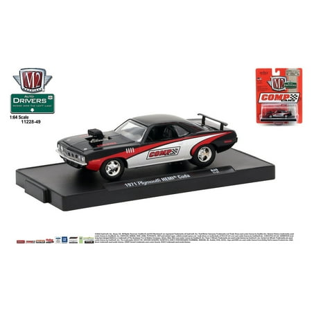 2009 Hemi Cuda - M2 Machines Auto-Drivers 1:64 R49 1971 Plymouth Hemi Cuda - (COMP)