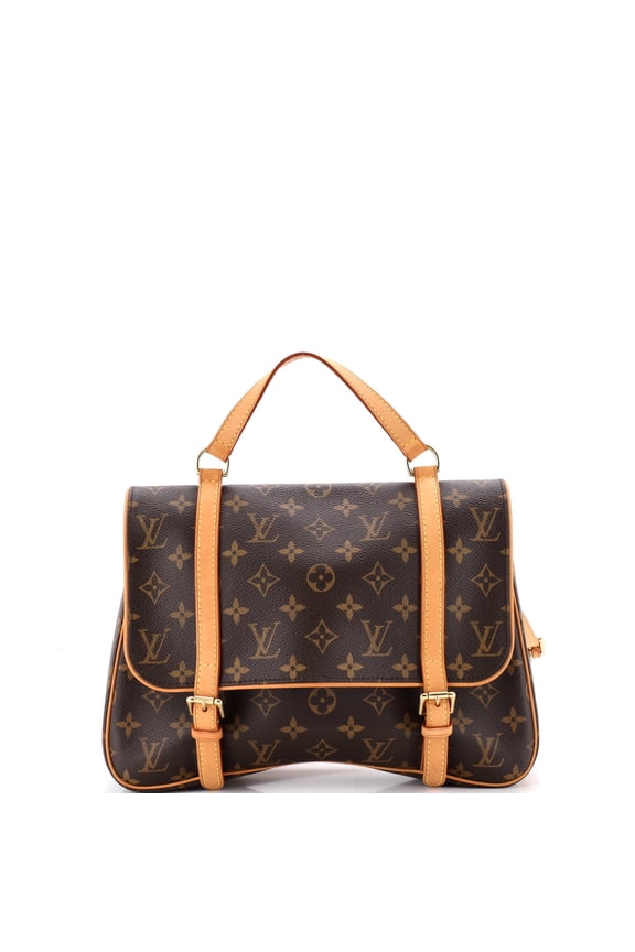 Pre-Owned Marelle Sac a Dos Backpack Monogram Canvas By Rebag
