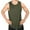 Army Green, variant on Wancir Men's Originals Tri-Blend Tank Top, Lightweight Tanks For Men, Sleeveless Tank Shirt