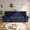 Blue, variant on 94.5" king size Pull Out Sofa Bed,3-in-1 Convertible Sleeper Sofa,Multi-Functional Corduroy Bed, White