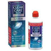 Clear Care Plus Cleaning and Disinfecting Solution with HydraGlyde - 12 oz, 6 Pack