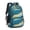 Blue and Gold, variant on Black and Gold Marble Pattern Backpack for School, Cute School Bag with Adjustable Shoulder Straps and Padded Back, 16.9"x12.6"x5.9"