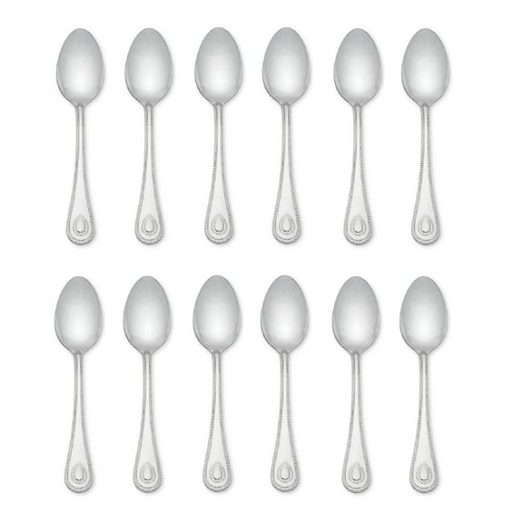 Lenox French Perle 18/10 Stainless Steel Teaspoon (Set of Twelve)