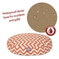 thumbnail image 4 of Majestic Pet | Chevron Round Pet Bed For Dogs, Removable Cover, Burnt Orange, Medium, 4 of 5