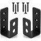 thumbnail image 1 of Barra de seguridad en forma de U - Soportes para puertas de 2x4 (paquete de 2) - Acero resistente/YY, 1 of 5