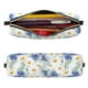 thumbnail image 2 of Fotbe Daisies Flowers Estuche para Lápices de Cuero con Estampado, Estuche con Cremallera Resistente, Organizador Compacto y Elegante para Papelería, 2 of 7