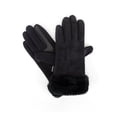 thumbnail image 5 of Isotoner Women's Microsuede Gloves with Faux Fur Cuff, 5 of 7
