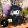 thumbnail image 2 of Fluffy Plague Doctor With Glow In Dark Lantern Plush Toy Gift For Kids Family Friends_s, 2 of 5