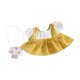 thumbnail image 3 of Juego de ropa para muñecas de 20 cm Perfecl con diseño de animales de peluche Amarillo, 3 of 8