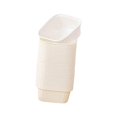 thumbnail image 1 of 50 moldes para cupcakes, soportes de papel para hornear, resistentes al calor, cuadrados, sin olor. blanco, 1 of 9
