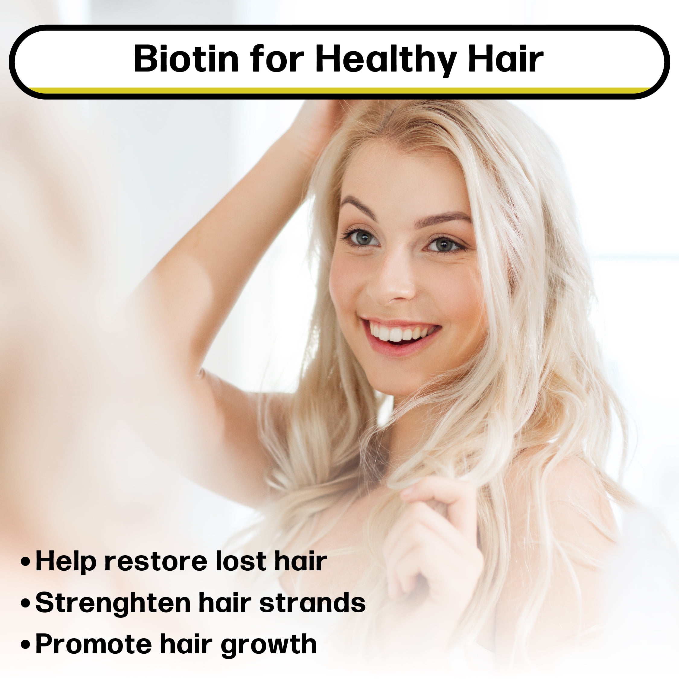 MAX Absorption Biotin Liquid Drops, 10000 mcg Biotin Per Serving, 60 Serving, No Artificial Preservatives, Vegan Friendly, Supports Healthy Hair Growth, Strong Nails and Glowing Skin, Made in USA…