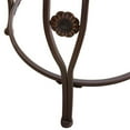 thumbnail image 2 of Tabouret de comptoir à dos ouvragé en cuivre, 2 of 4
