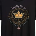 thumbnail image 3 of Disney Princess - Royally Fierce - Women's Oversized T-Shirt, 3 of 5