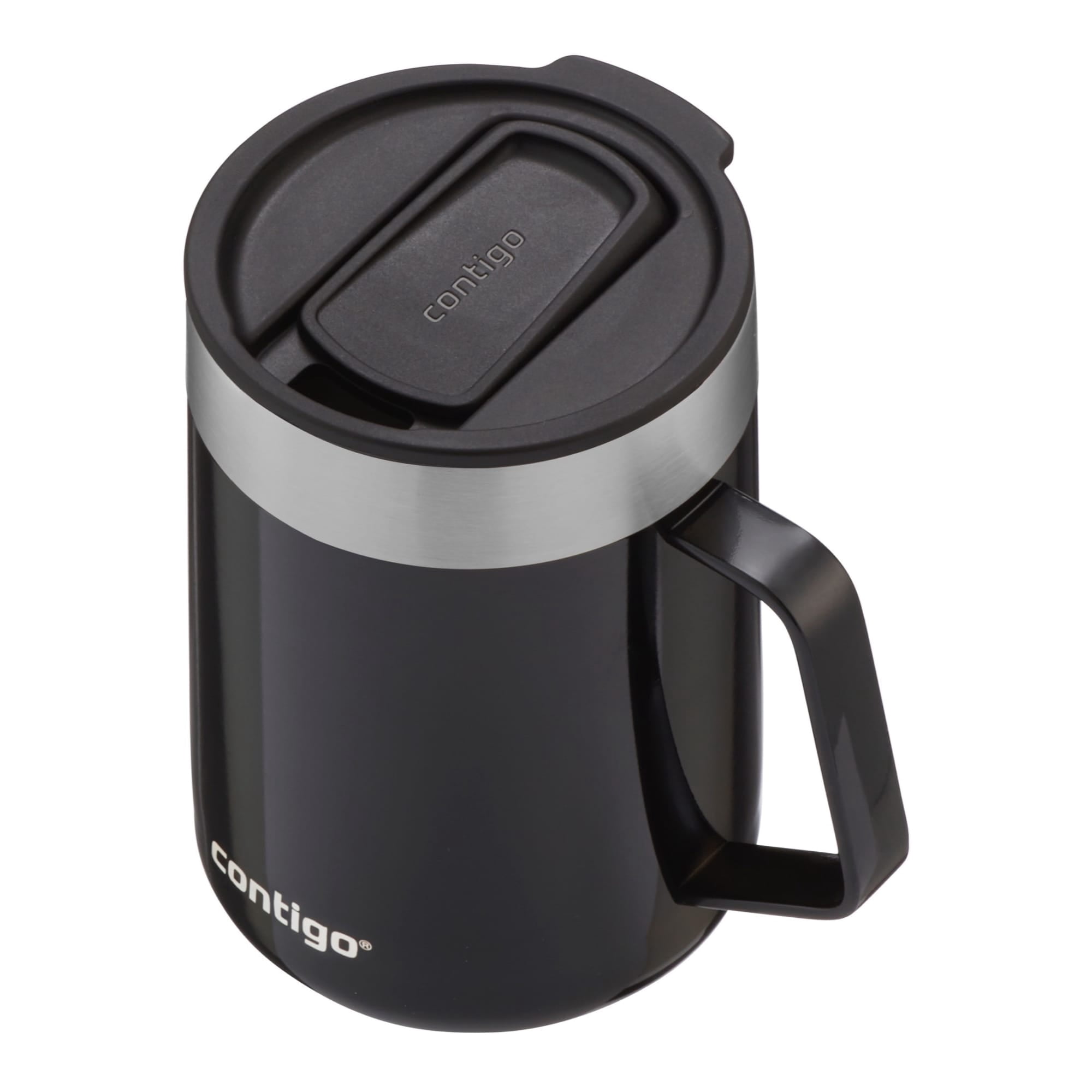 (4 pack) Contigo Streeterville Stainless Steel Mug with Handle, 14oz., Licorice