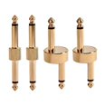 thumbnail image 1 of CTIRCHIU Guitar Effect Pedal Convertor 4Set Golden Metal for Signal Accessories, 1 of 8