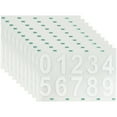 thumbnail image 1 of MasteelfCA 10 Sets Reflective Mailbox Numbers Sticker Decal for Signs Door Cars Trucks Address Number, 1 of 7