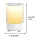 thumbnail image 3 of Fiudx Humidificador Colorido, Aromaterapia con Brillo Ajustable, Difusor de Vapor Fino, Luz Nocturna Relajante para El Hogar, Ideal para Dormitorio y Sala de Estar, para Crear Un Ambiente Tranquilo., 3 of 5