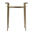 thumbnail image 3 of Butler Specialty Company Madlyn 19"  Round Marble and Iron Side Table - Ivory, 3 of 6