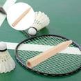thumbnail image 3 of Shisuyan Poignée de Badminton Poignée en Bois de Badminton Poignée de Batte de Badminton de Remplacement pour Réparation, 3 of 9