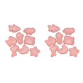 thumbnail image 1 of Ounissouiy 8 piezas Moldes para galletas Platos de chocolate Moldes Utensilios para hornear Panadería Chef Pie Stamper Utensilios para hornear de No.01 2Conjunto, 1 of 6