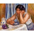 thumbnail image 2 of Renoir, Pierre-Auguste 14x12 White Modern Wood Framed Museum Art Print Titled - Cup of Chocolate 1912, 2 of 4