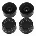 thumbnail image 2 of 4-Pack Top Hat Knobs for Electric Guitar, Fits LP Style Models, 2 of 5