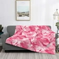 thumbnail image 6 of Throw Blanket for Couch - Pink Camouflage Soft Comfy Lightweight Cozy Warm Throw Blanket, Fuzzy Plush Flannel Blanket & Throws for Sofa and Bed All Season, 6 of 8
