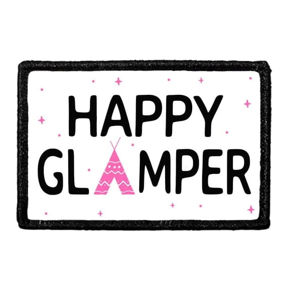 Happy Glamper - Removable Patch