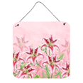 thumbnail image 1 of s Treasures Pink Lillies Door Hanging Prints wall-decor Caroline's Treasures BB7446DS66, 1 of 1