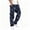Navy, variant on Mens Camo Cargo Work Pants Cotton Ripstop Casual Combat Pants with Pockets