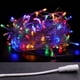 thumbnail image 3 of Guirnalda de luces LED navideñas para decoración de exteriores, 10 m, 20 m, color blanco, azul, blanco cálido y multicolor, con enchufe UE, Reino Unido y EE. UU., 3 of 5