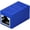 Rhrough Head Blue, variant on KOMI RJ45 Ethernet Splitter Adapter,Ethernet Cable Splitter,Through Head/Tee Head/One to Two Extension/Tee-head Connection Network Splitter Adapter (Tee-head White)