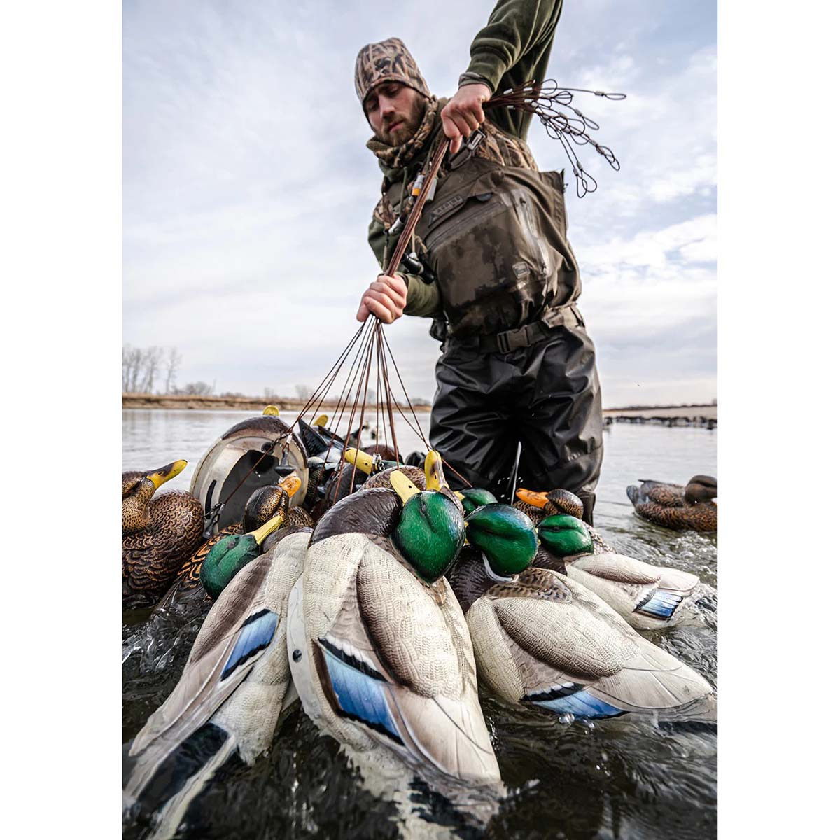 Texas Rigs For Duck Decoys Texas Rigs Decoy Anchors 48-Pack - 12ft Pre ...