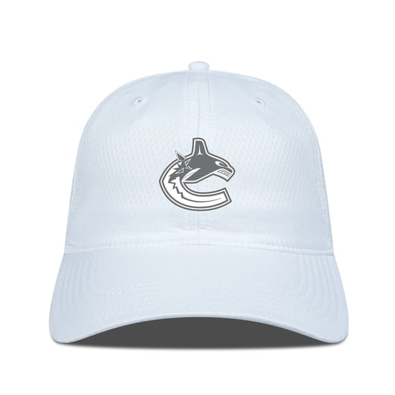 Men's Levelwear White Vancouver Canucks Matrix Slate & Snow Unstructured Adjustable Hat