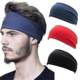 thumbnail image 2 of Womens Solid Color Elastic Headband | Hair Bands Women Elastic - Women Solid Color, 2 of 5