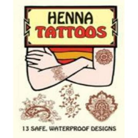 Dover Publications-Henna Tattoos Multi-Colored