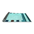 thumbnail image 2 of Ahgly Company Indoor Square Solid Light Blue Modern Area Rugs, 6' Square, 2 of 4