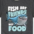 thumbnail image 3 of Finding Nemo - Fish Are Friends Not Food - Toddler And Youth Short Sleeve Graphic T-Shirt, 3 of 5