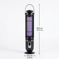 thumbnail image 3 of Electric Bug Zapper Outdoor, Cordless Bug Zapper, 15X4 In, 4000 Mah Power, Zapper Rechargeable, Insect Killing, Backyard Trips, Black Gray, 1 Pc, 3 of 5